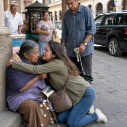 The daughter who sent money from Spain returned without warning and discovered her parents begging, while her own brother hid a betrayal