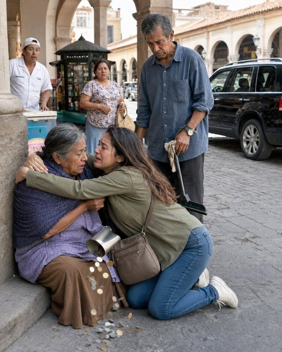 The daughter who sent money from Spain returned without warning and discovered her parents begging, while her own brother hid a betrayal